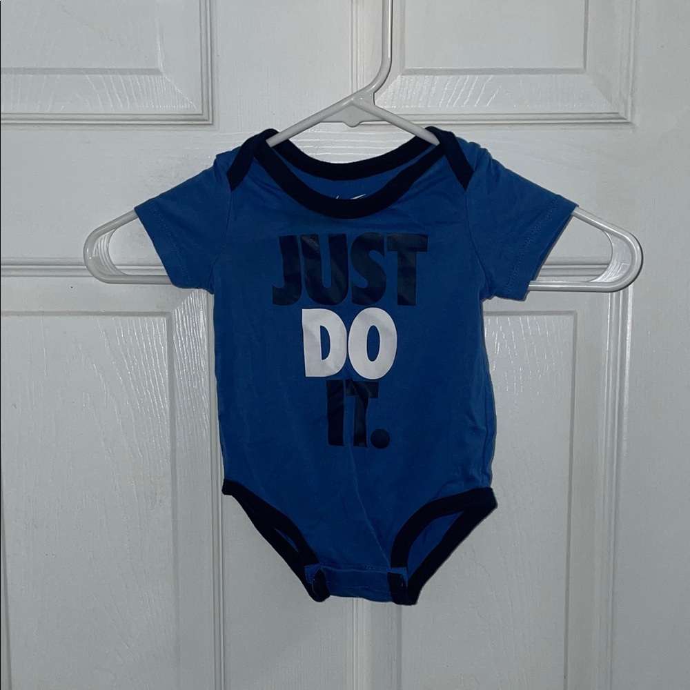 Nike Just Do It Blue Bodysuit for Kids size 6 months